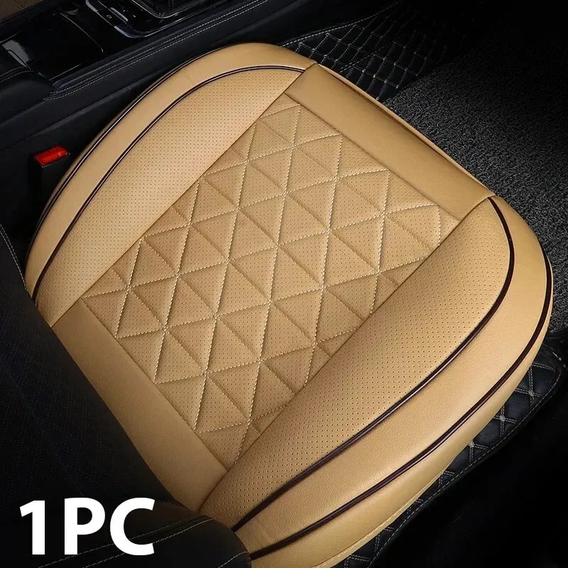 New Front Car Seat Cover PU Le - مراجعة Leather Car Seat Cover وسعره
