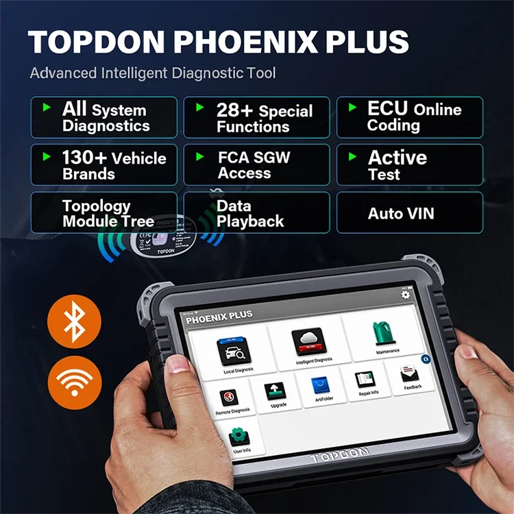 TOPDON Phoenix Plus  Automotiv - مراجعة Obd2 Scanner وسعره