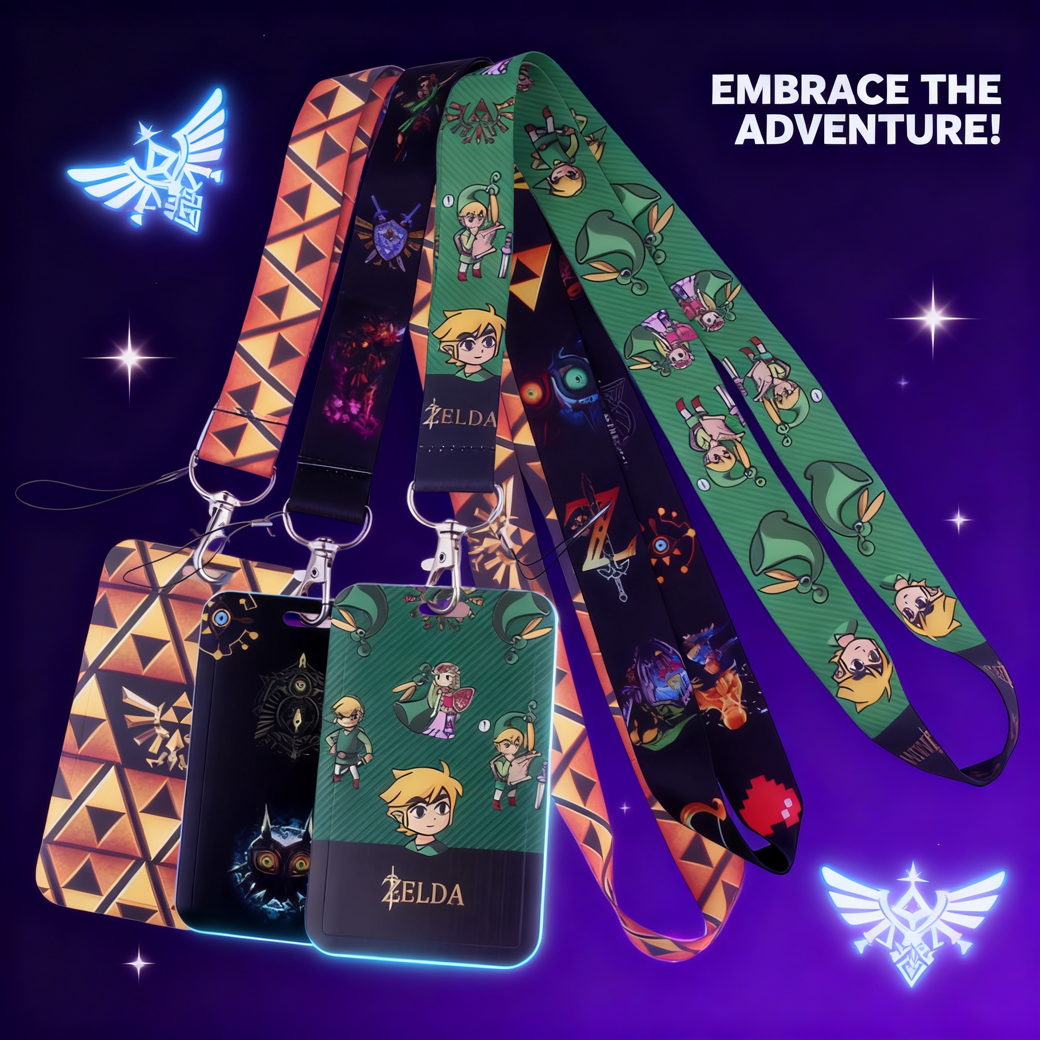 Cartoon Game Lanyards for Key  - مراجعة Car Accessories Japan وسعره