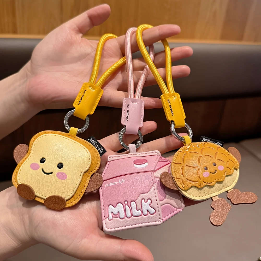 1 Cute PU leather keychain, to - مراجعة Car Accessories Bunnings وسعره